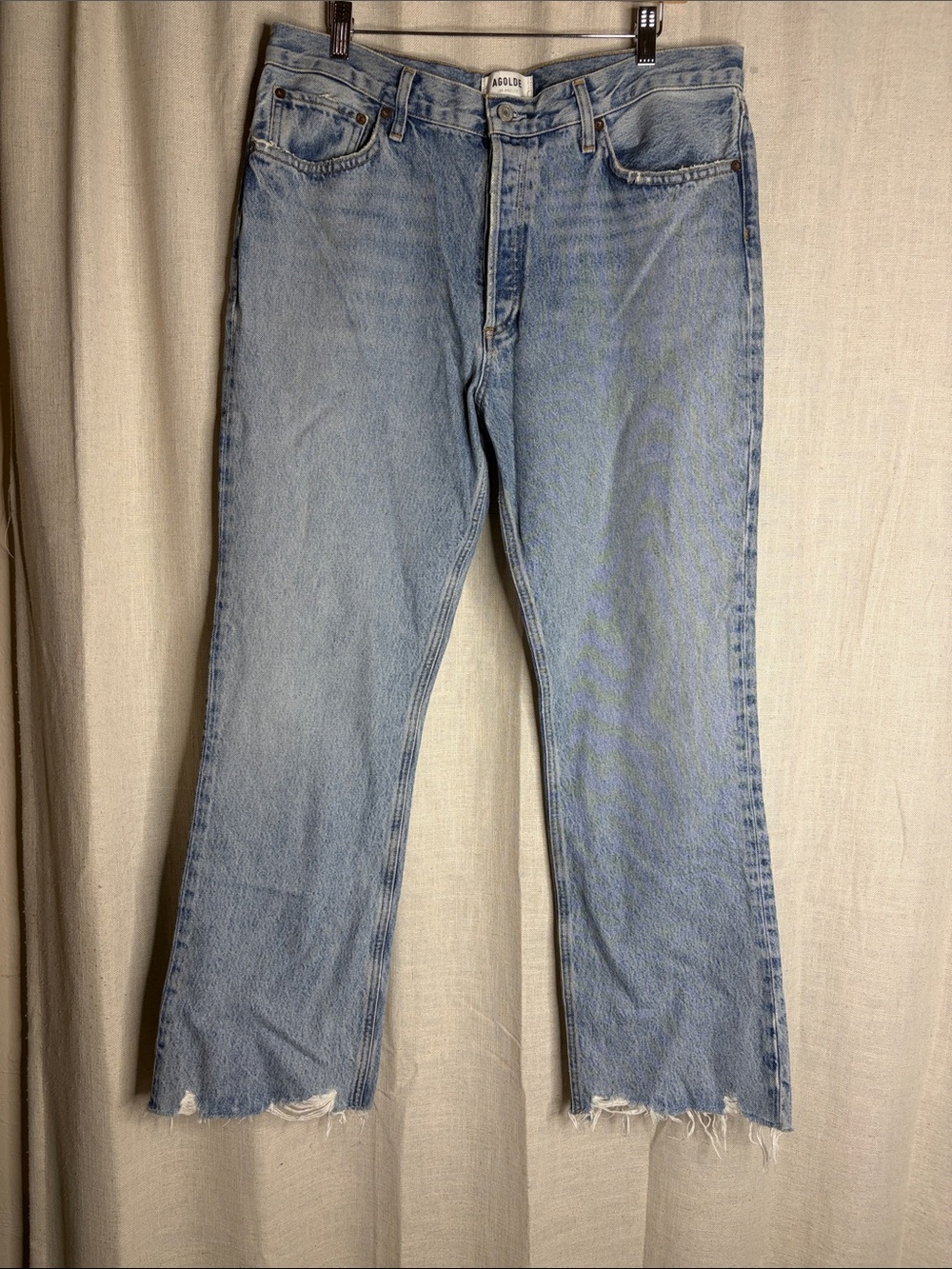 Light Wash High-Rise Women’s Jeans - Agolde size 31
